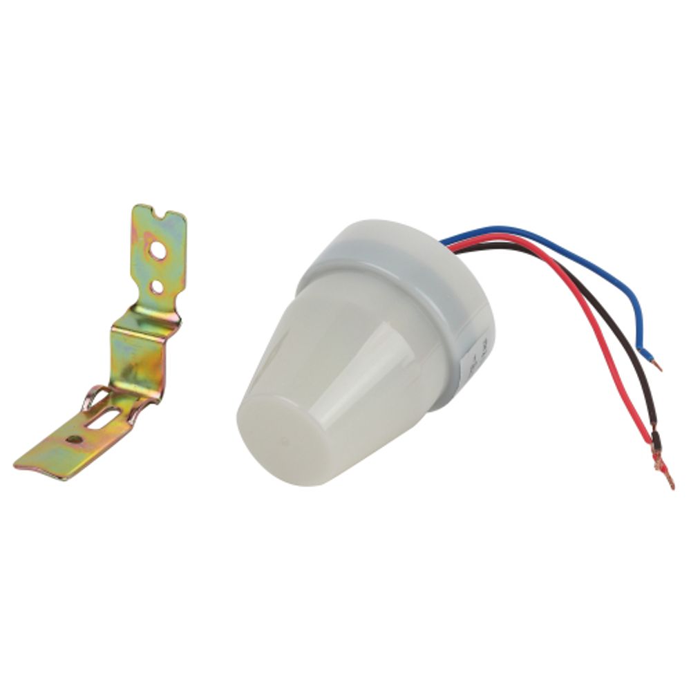 Датчик освещенности ЭРА DF 302 Фотореле серый настенный 2200 ВА IP44 | Датчики движения