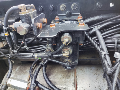 Кран управления тормозами прицепа 2022г.