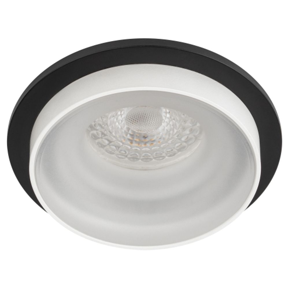 Светильник встраиваемый декоративный ЭРА DK95 BK под лампу MR16 GU5.3 черный | Декоративные встраиваемые светильники