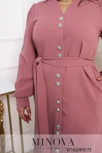 Платье 0173-пудра Minova