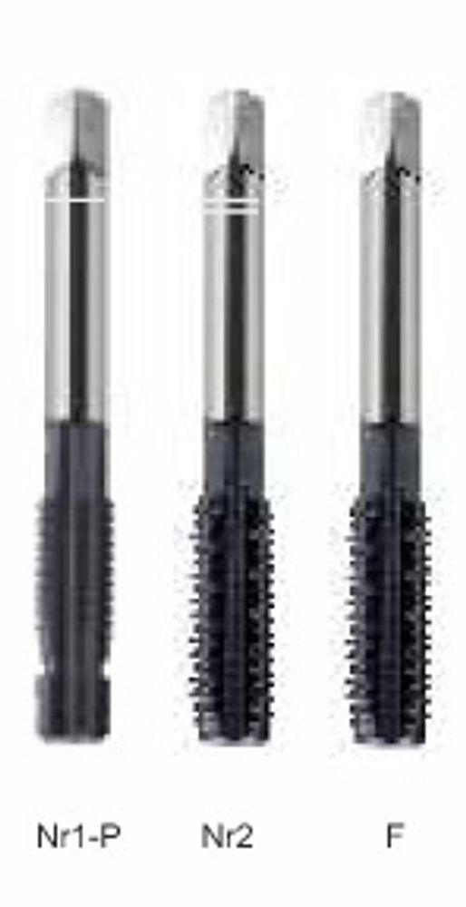 Метчик ручной компл. DIN-352/3-P M8 6HX HSSE-PM HRC40 TC A4-235D51-0080