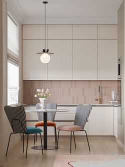 Стул Pompadour, велюр, изумрудный