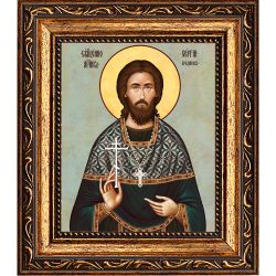 Сергий Бердников священномученик. Икона на холсте.