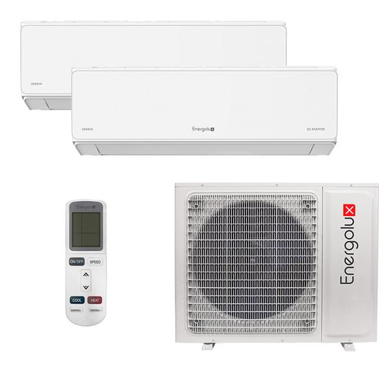 Мультисплит система на 2 комнаты Energolux SAS09M3-AI + SAS12M3-AI / SAM18M1-AI/2
