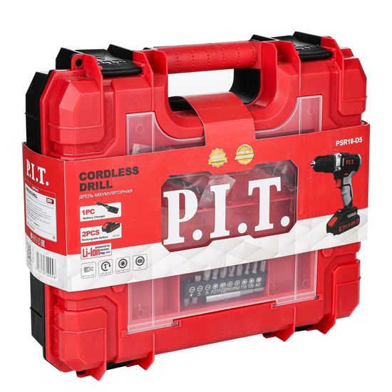Аккумуляторный шуруповерт "PIT" PSR18-D5