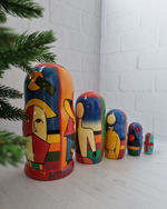 Матрёшка 5м 18см Кандинский-Малевич