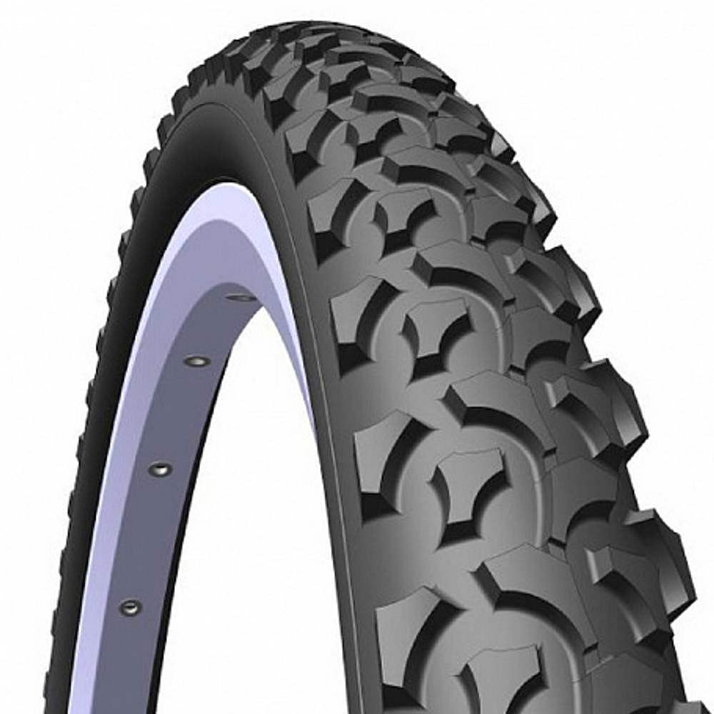 Покрышка MITAS 26x2,00, протектор RAPID V36, черный