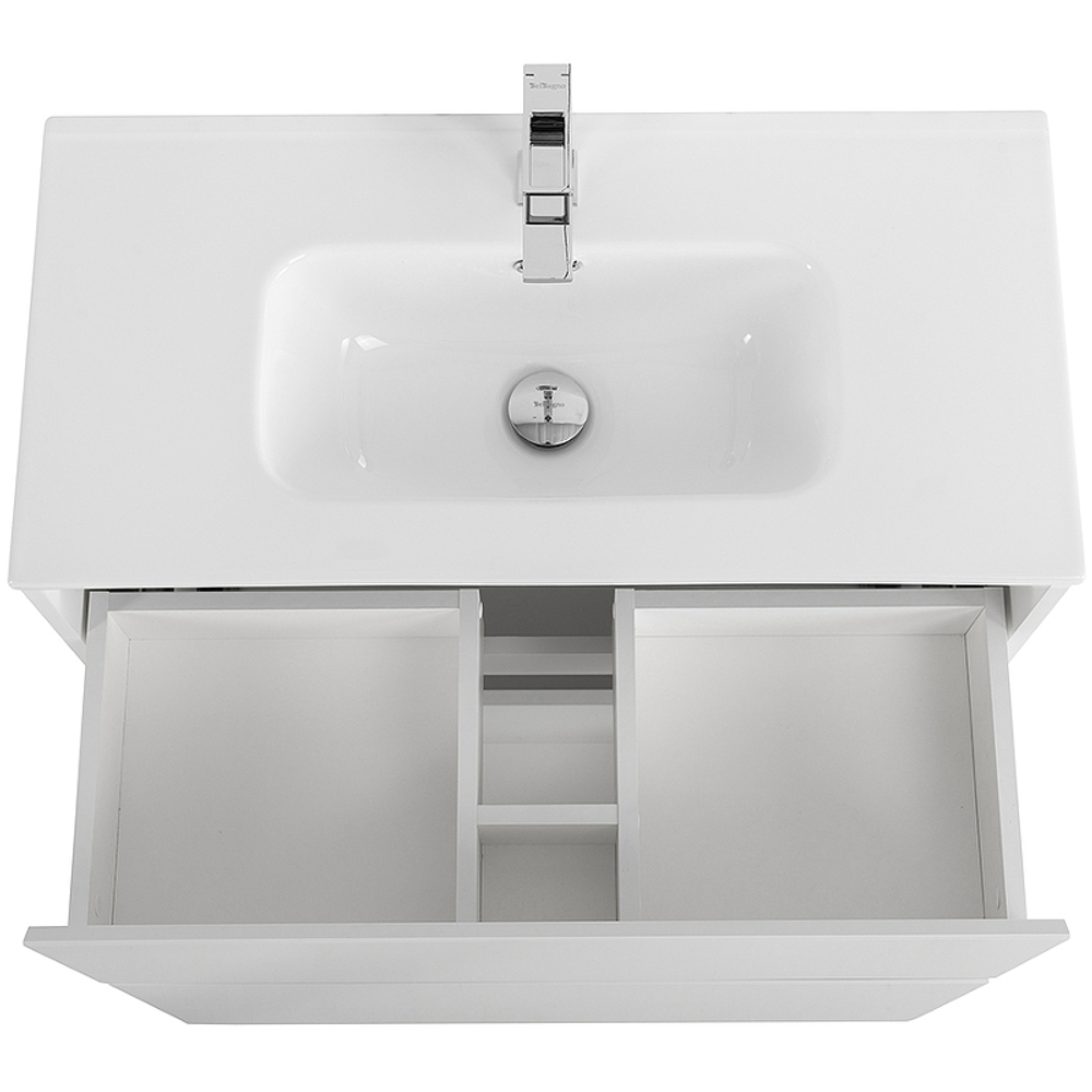Тумба под раковину BelBagno Kraft 39 70 KRAFT39-700/390-2C-PIA-BO Bianco Opaco