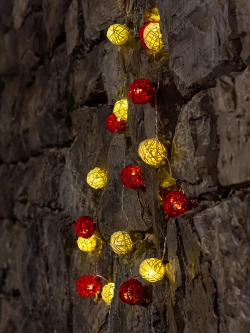 Гирлянда шарики итерьерный светильник