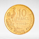 France, 10 Francs 1952 - Guiraud, VF