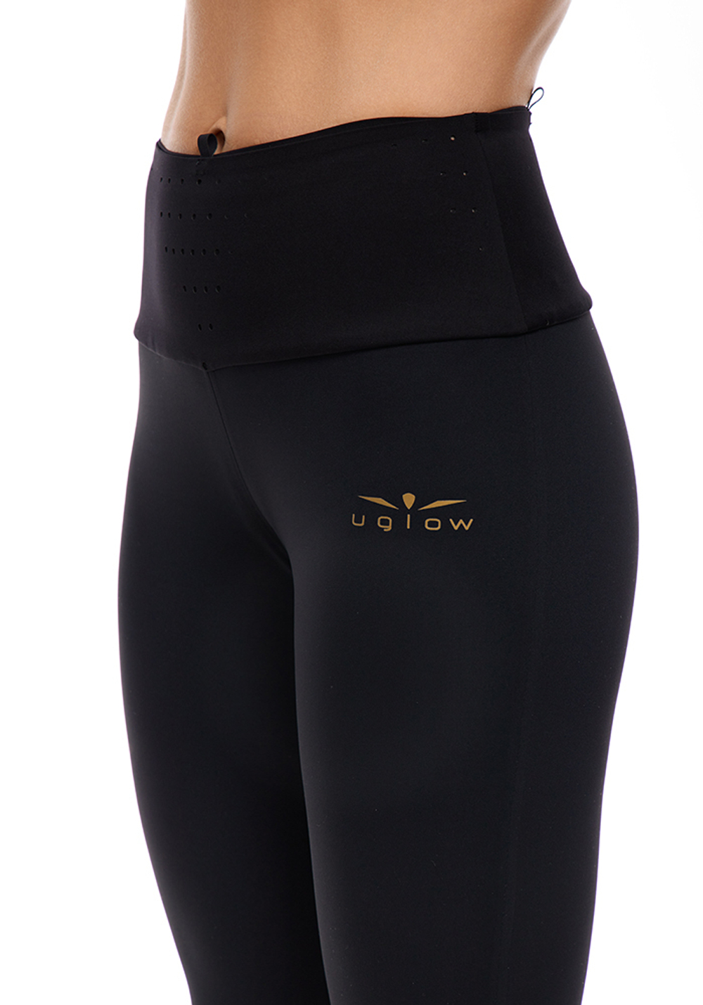 ТАЙТСЫ С ПОЯСОМ ЖЕНСКИЕ SFA FULL TIGHT | BLACK GOLD