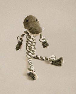 ZARA HOME ИГРУШЕЧНЫЙ КРОКОДИЛ ДЛЯ ДОМАШНИХ ЖИВОТНЫХ