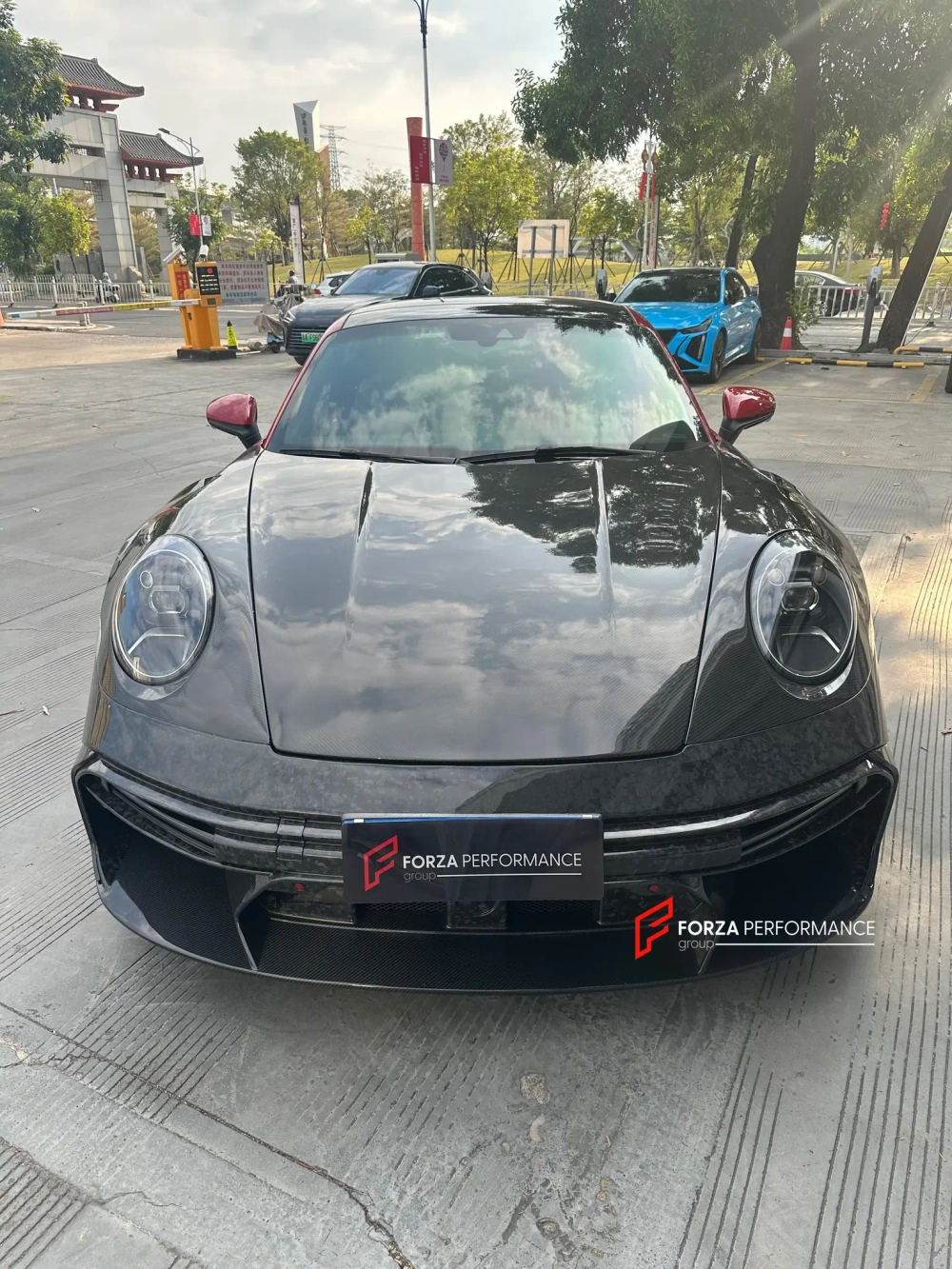 Обвес из кованого карбона для Porsche 911 992.1 Carrera 2019-2025 Порше