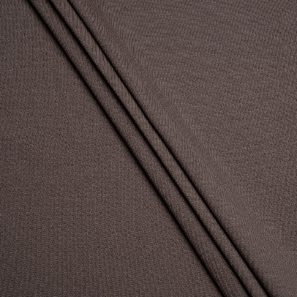 Футер 2-х нит., 100% хлопок, 220 гр/м2, кофейный (12634)