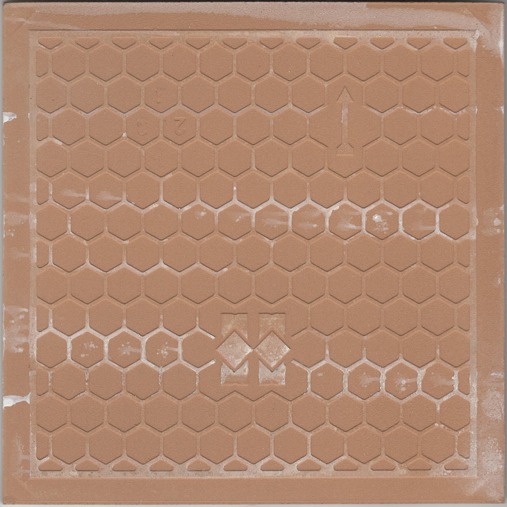 Плитка настенная Kler Beige Mix glossy 150x150х7 мм