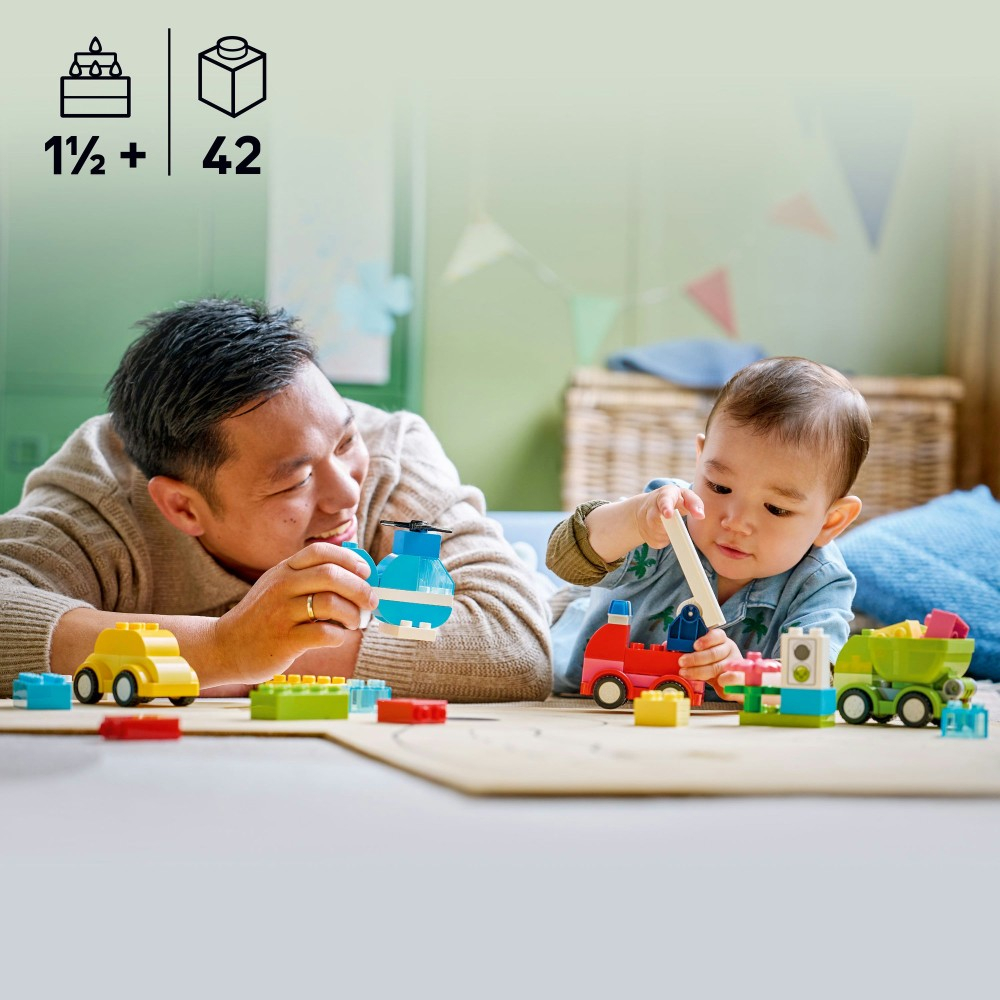 Конструктор LEGO DUPLO 10474 Творческие транспортные средства — фото 5