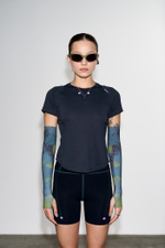 Футболка Blue Monte Frog Breath Trail Running T-Shirt "Distant Mountains In Haze" Women's