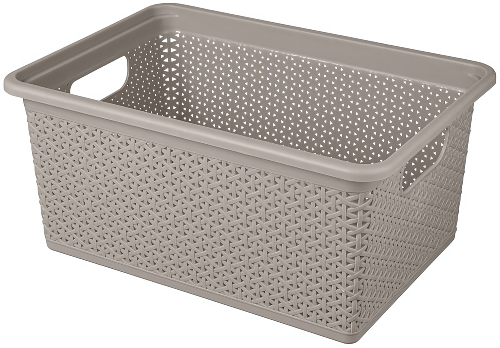 Корзина для хранения универсальная серый «Wenge» 20л, 43*30*20 см