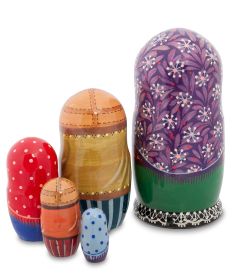 Народные промыслы МР-15/ 4-H Матрешка 5м «Семейка»