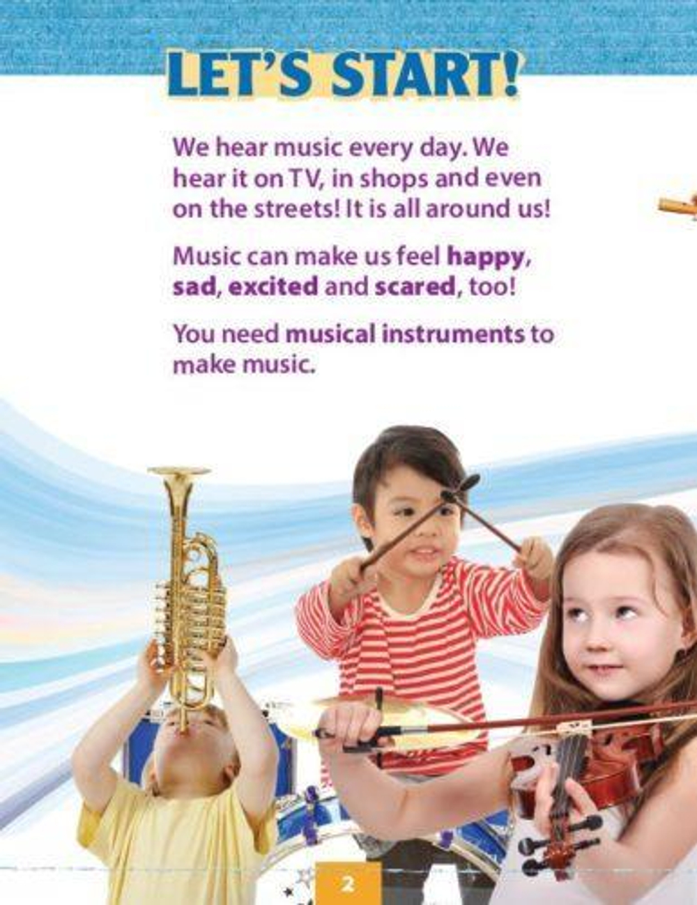 Music All Around. Уровень 1 (1-2 класс)  Книга для чтения с доступом к электронному приложению