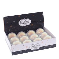 GAEM Набор из 12шт Украшение новогоднее "Шар", D10 см, L44 W33 H11 см