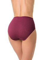 Трусы с высокой линией талии и кружевными вставками (Размер: 4X) (Цвет: кремовый)