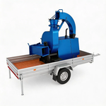 Рубительная машина "Метеор" ИД-800Д (дизельный двигатель)