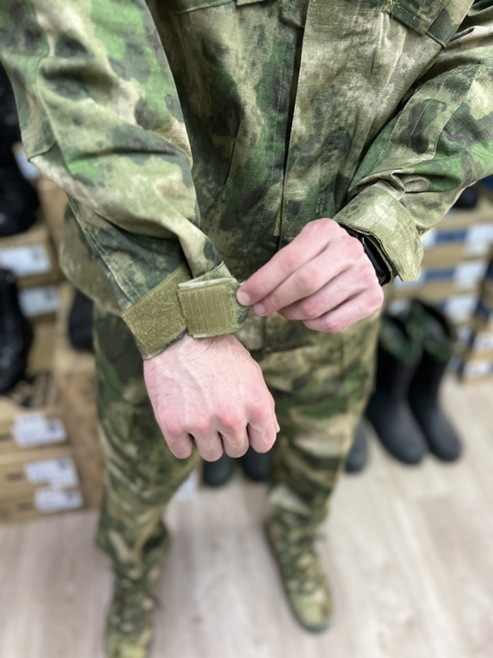 Тактический костюм Аку лайт / тёмный мох