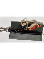 Ключница карманная из натуральной кожи