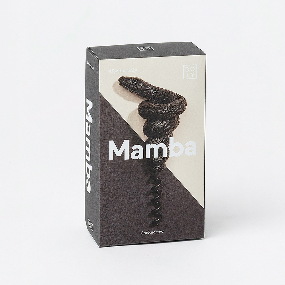 Штопор mamba, черный