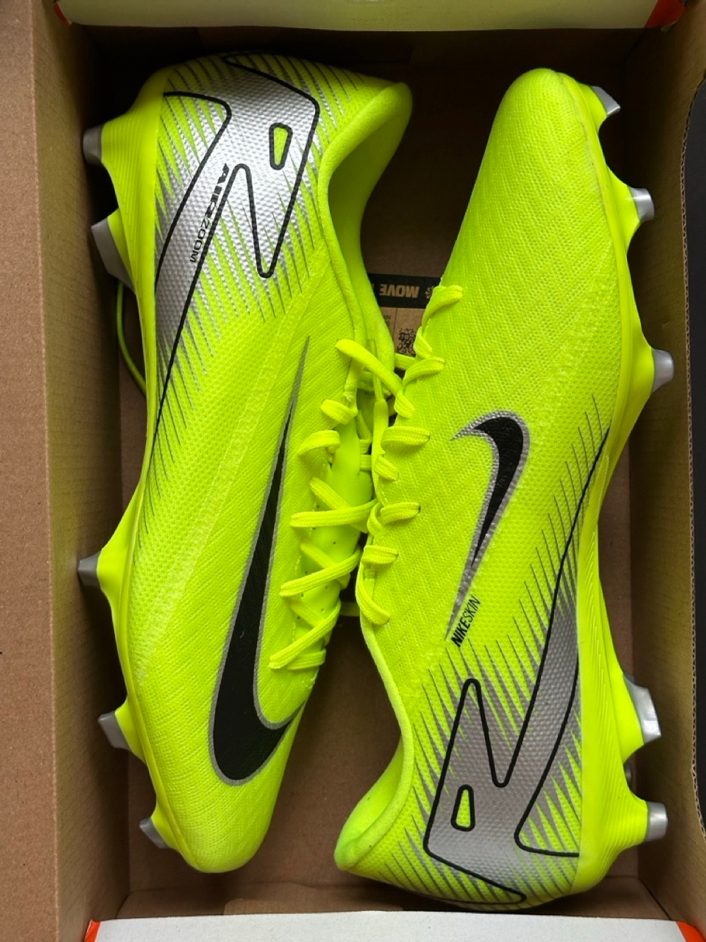 Бутсы Nike Zoom Mercurial Vapor 16 Academy FG/MG - зеленый