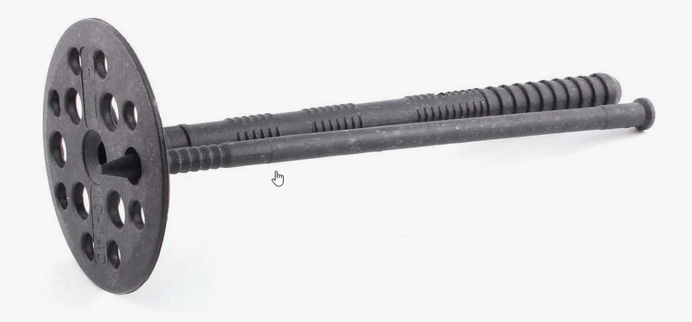 Дюбель для изоляции гвоздь 10х110 пластиковый