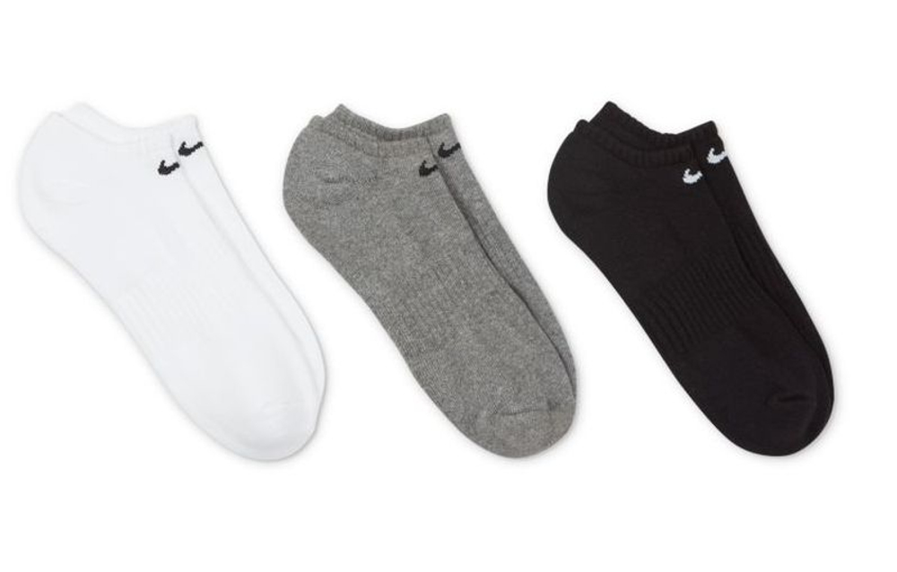 Теннисные носки Nike Everyday Cotton Cushioned No Show 3P