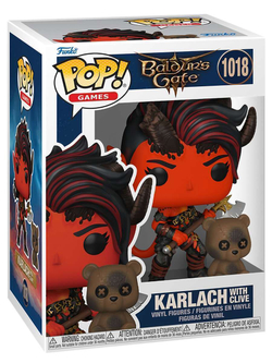 Фигурка Funko POP! Games Baldur's Gate Karlach with Clive (1018) 84957