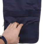 Косметичка - органайзер «Classic», цвет синий, в склад. виде 20*24*9, в расклад. виде 42*24*9см (несессер)