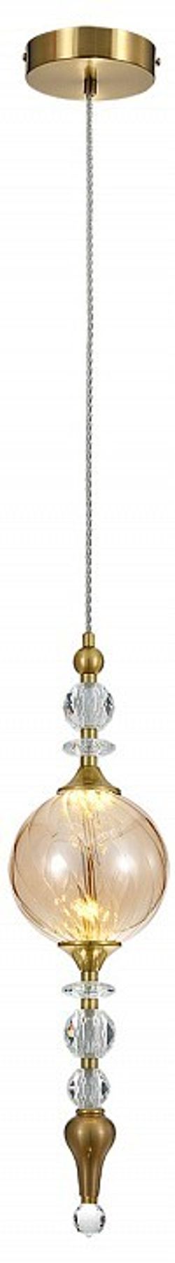 Подвесной светильник Indigo Sorpresa 11056/1P Amber