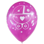 Шар 12" Ассорти Спасибо за Дочку Sp 10 шт