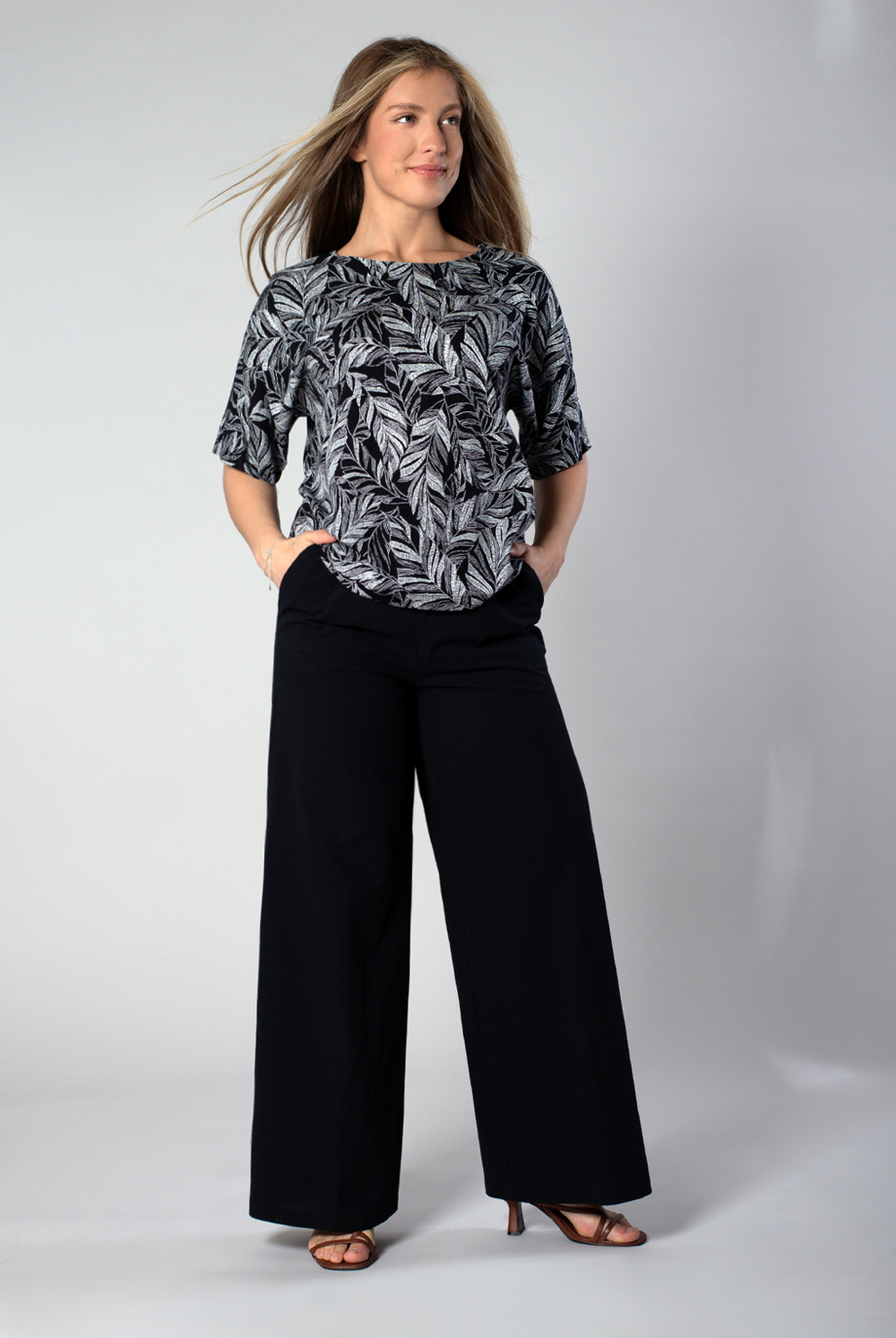 Брюки женские 3988ВП, черный #467Чер023988ВП