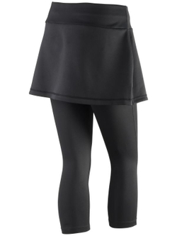 Теннисная юбка Wilson W Capri Skort IV - black
