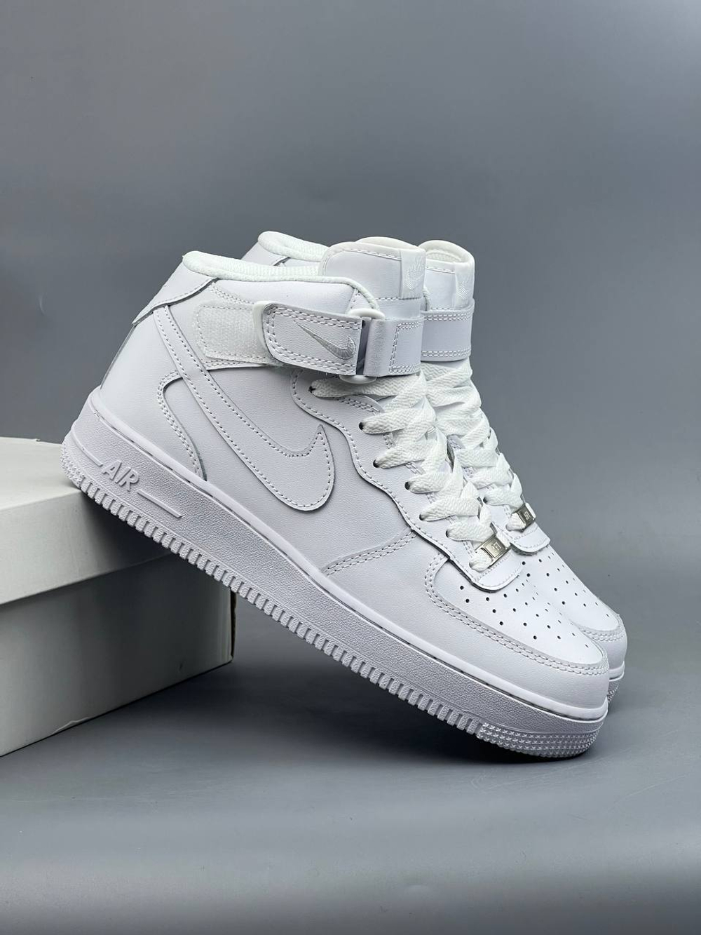 Кроссовки Nike AirForce 1 #367 (бел.)