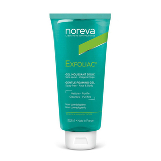 Мягкий очищающий гель-мусс Noreva Exfoliac Gel Moussant Doux 100 мл
