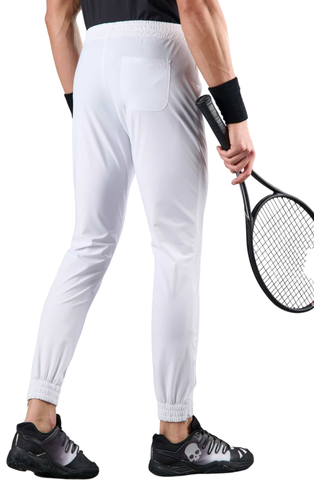 Теннисные брюки Hydrogen Tech Pants Skull Man - white