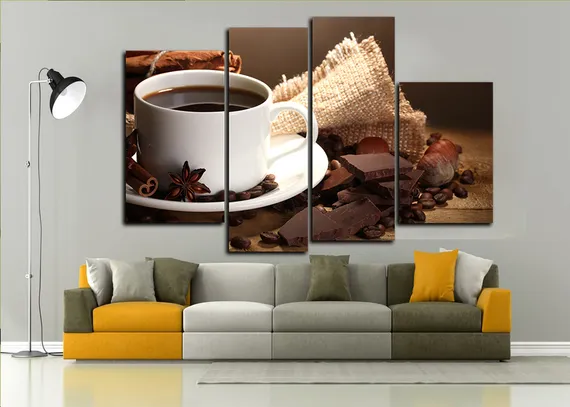 Модульная картина "Кофейная чашка"