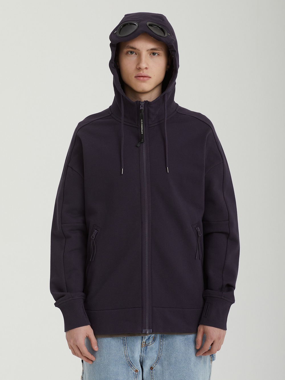 Мужская Толстовка Open In Diagonal Raised Fleece