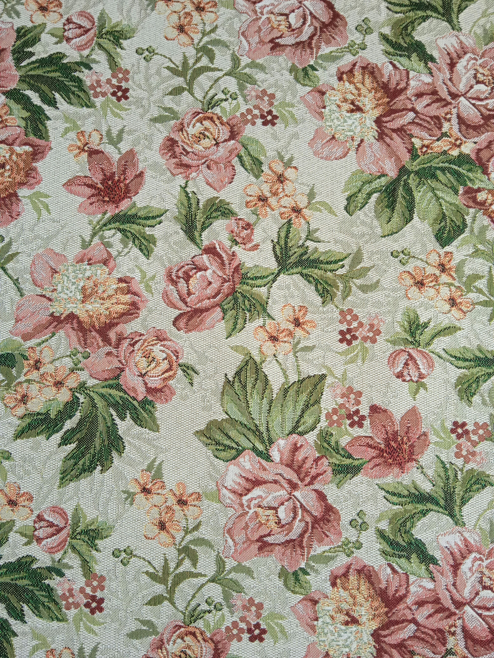 Покрывало гобеленовое Букет пионов евро (240х200)