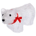 Фигура светодиодная «Мишутка» 33*14*16 см, 30 ламп LED, авторежим, 220V, Белый