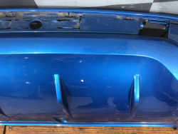 Юбка заднего бампера S-line Audi Q3 (8U) 14-18 Б/У Оригинал 8U0807521AQ