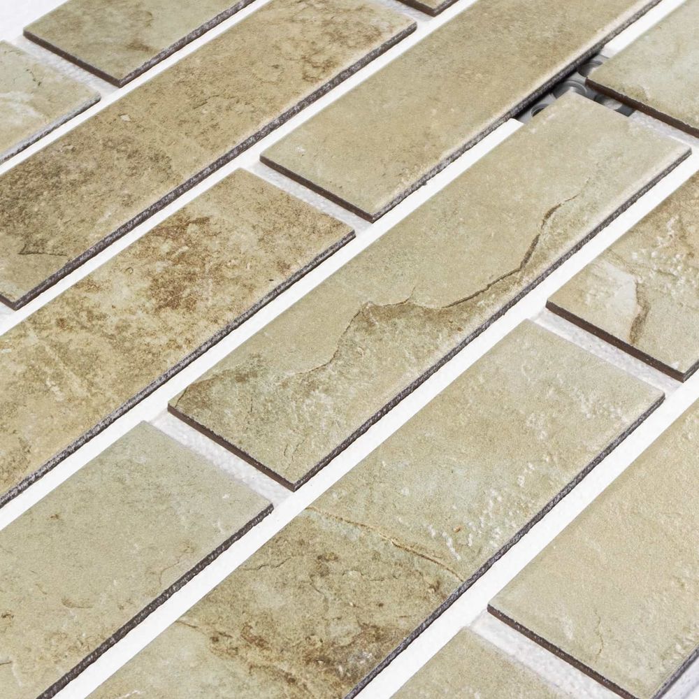 Клинкерная термопанель ППС Керамин Колорадо 3 Бежевый 1020х455 мм