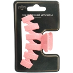 Заколка - краб для волос «AKS - MANTANA», микс 6 цветов, зиг - заг, 7*2,3см