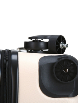 Чемодан Средний (М+) ABS пластик, съёмные колёса